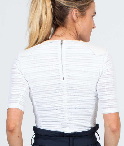 Rag & Bone Clothing XXS Leather Detail Blouse