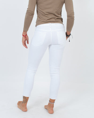 Rag & Bone Clothing XXS | US 23 "Dre" Capri White Skinny Jeans