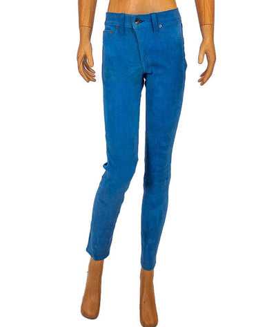 Rag & Bone/ JEAN Clothing XS | US 24 Blue Lambskin Pants