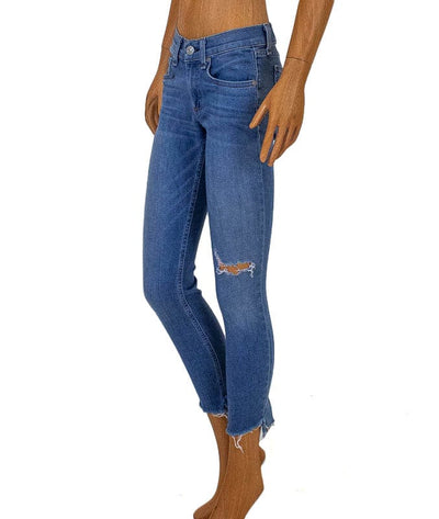 Rag & Bone/ JEAN Clothing XXS | US 23 "Capri" Distressed Crop Jeans