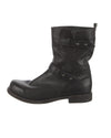 Rag & Bone Shoes Small | US 6.5 Leather Flat Moto Boot