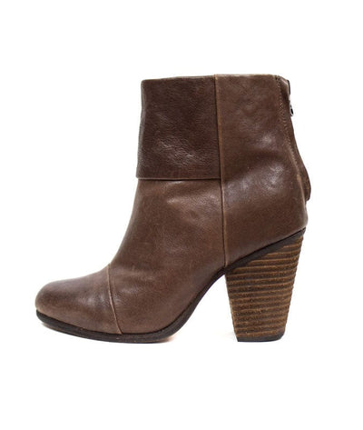 Rag & Bone Shoes XS | US 5 Brown Leather "Newbury" Boots