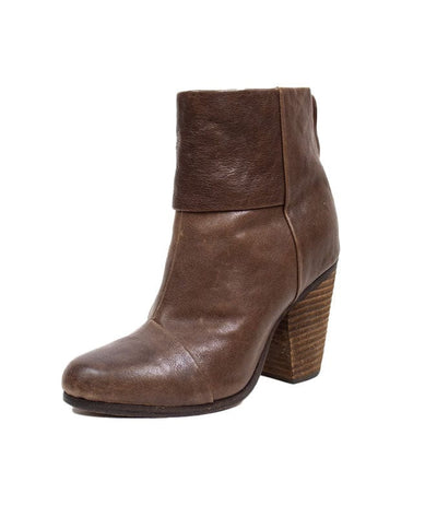 Rag & Bone Shoes XS | US 5 Brown Leather "Newbury" Boots