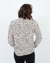 Rails Clothing Large Animal Print Button Down Blouse