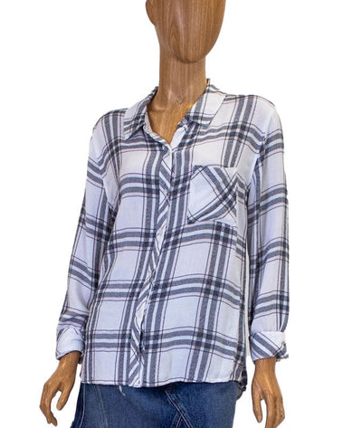 Rails Clothing Large Soft Plaid Button Down Top