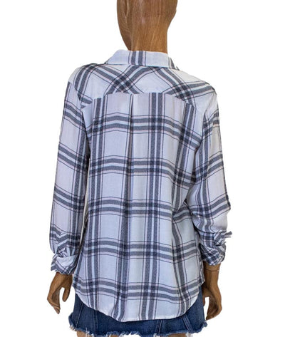 Rails Clothing Large Soft Plaid Button Down Top