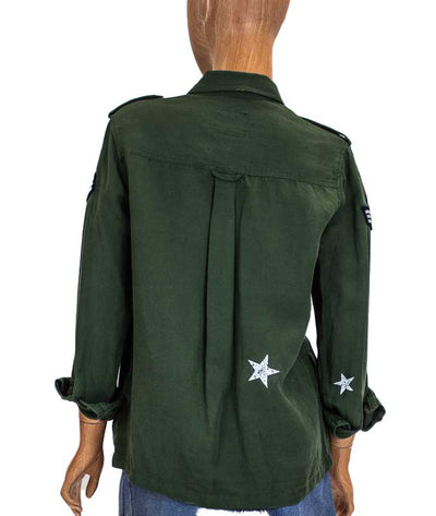 Rails Clothing Small "Kato" Button Down Military Shirt