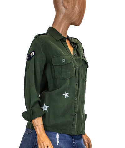 Rails Clothing Small "Kato" Button Down Military Shirt