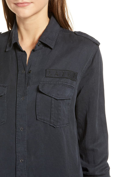 Rails Clothing XS "Kato" Button Down Military Shirt