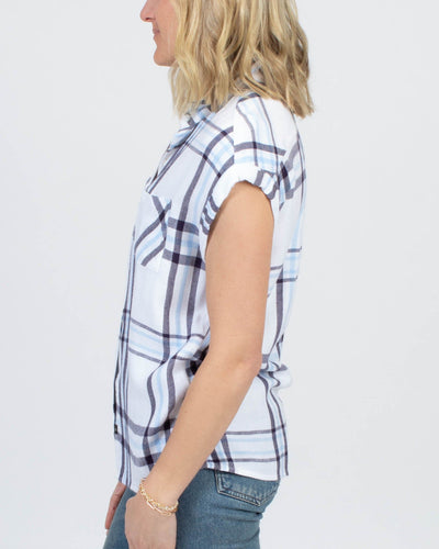 Rails Clothing XS Sleeveless Plaid Button Down