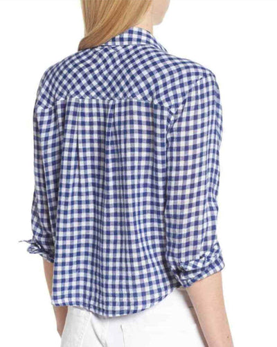 Rails Clothing XS "Val" Tie Front Button Down Shirt