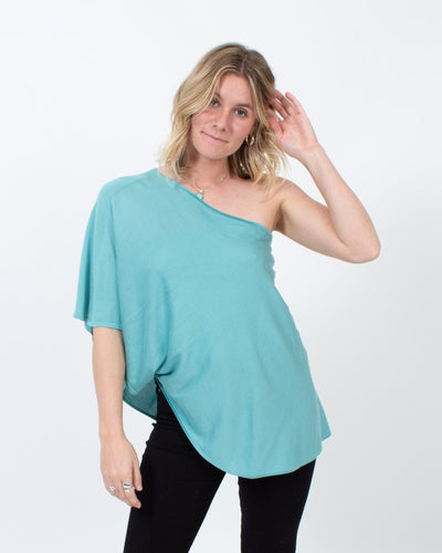 Ralph Lauren Clothing Small Silk One Shoulder Blouse