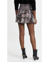 Ramy Brook Clothing XXS Printed Augusta Skirt in Black