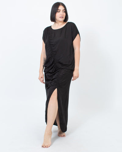 Raquel Allegra Clothing Large Asymmetrical Skirt Set