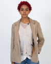 Raquel Allegra Clothing Medium Mohair Blazer