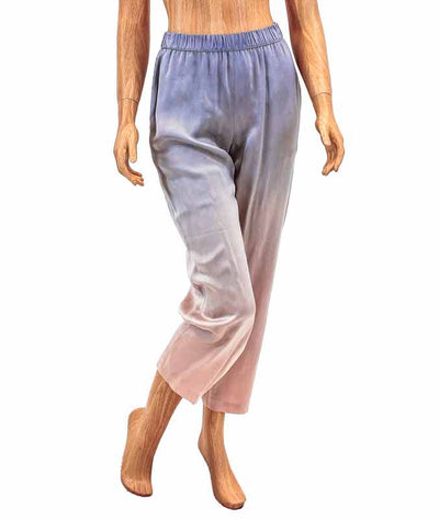 Raquel Allegra Clothing Medium Ombre Silk Pant