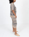 Raquel Allegra Clothing Medium Printed Skirt Set