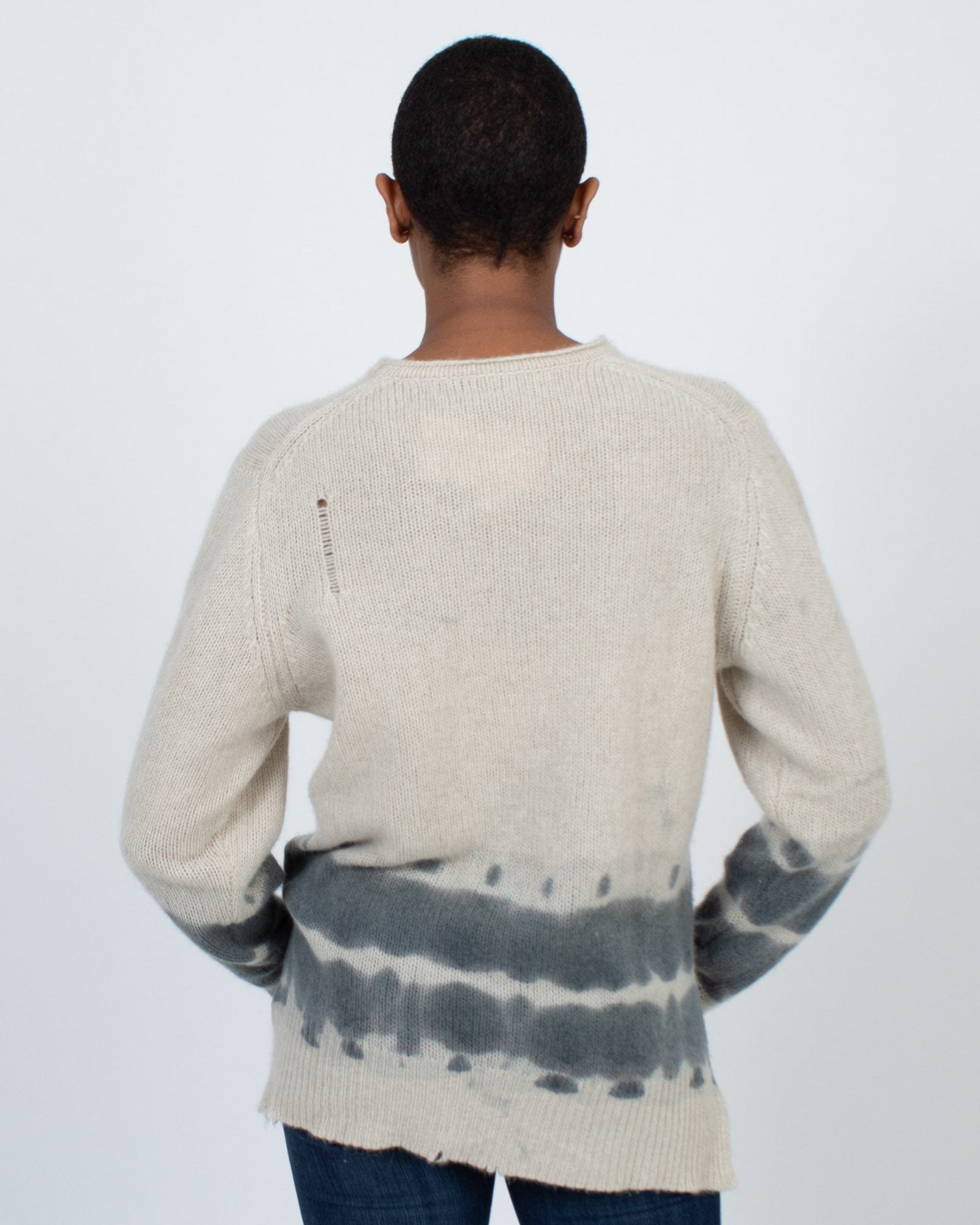 Tie Dye Cashmere Sweater The Revury - Main Image