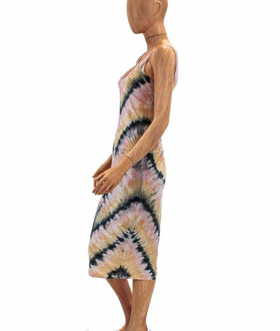 Raquel Allegra Clothing Medium Tie Dye Spaghetti Strap Dress