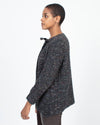 Raquel Allegra Clothing Medium Tie Front Knit Cardigan