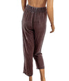 Raquel Allegra Clothing Medium Velvet Straight Leg Pants