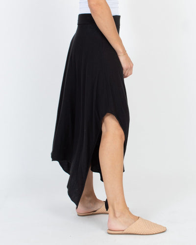 Raquel Allegra Clothing Small Asymmetrical Skirt