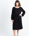 Raquel Allegra Clothing Small Black Long Sleeve Dress