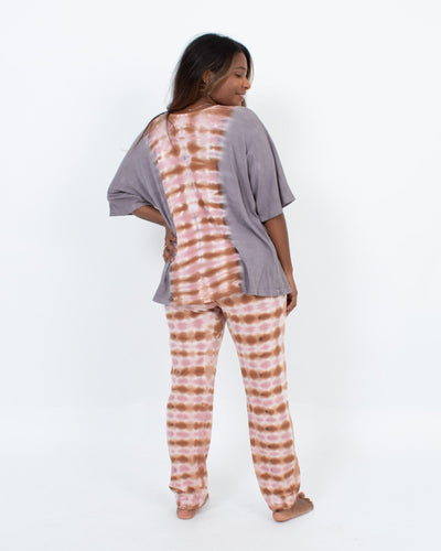 Raquel Allegra Clothing Small Matching Casual Pant Set