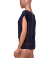 Raquel Allegra Clothing Small Ruched Top