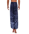 Raquel Allegra Clothing Small Silk Wide-Leg Cropped Pant with Pockets