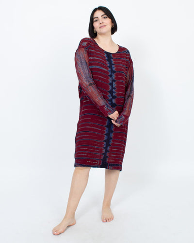 Raquel Allegra Clothing Small | US 2 Sheer Silk Dress
