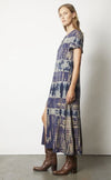 Raquel Allegra Clothing XS "Flutter" Maxi Dress