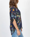 Raquel Allegra Clothing XS Printed Silk Blouse