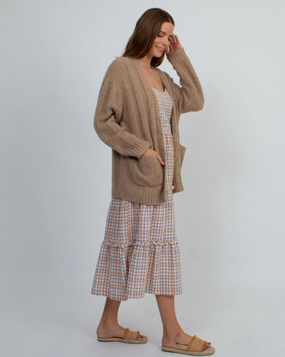 Raquel Allegra Clothing XS "Relaxed Boyfriend" Knit Cardigan