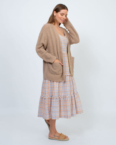 Raquel Allegra Clothing XS "Relaxed Boyfriend" Knit Cardigan