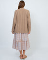 Raquel Allegra Clothing XS "Relaxed Boyfriend" Knit Cardigan