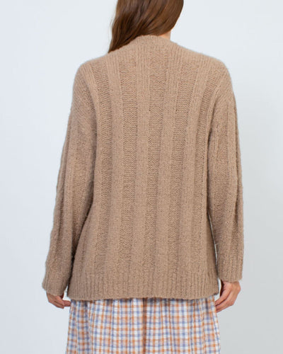 Raquel Allegra Clothing XS "Relaxed Boyfriend" Knit Cardigan
