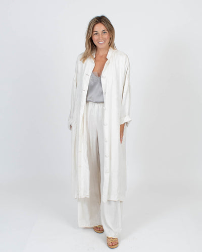 Raquel Allegra Clothing XS Silk Kimono