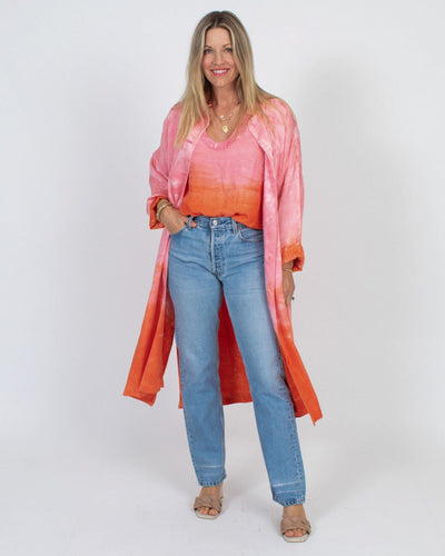 Raquel Allegra Clothing XS Silk Kimono Set