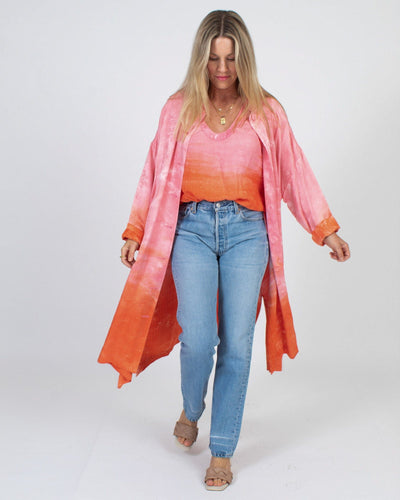 Raquel Allegra Clothing XS Silk Kimono Set