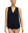 Raquel Allegra Clothing XS Sleeveless High Low Tank