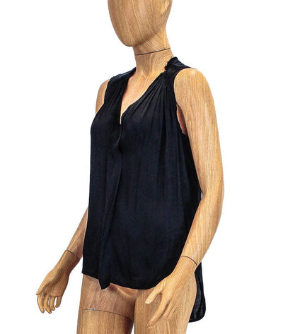 Raquel Allegra Clothing XS Sleeveless High Low Tank