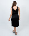 Raquel Allegra Clothing XS Sleeveless V-Neck Silk Dress