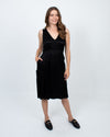 Raquel Allegra Clothing XS Sleeveless V-Neck Silk Dress