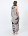 Raquel Allegra Clothing XS Tie Dye Silk Maxi Dress with Slip