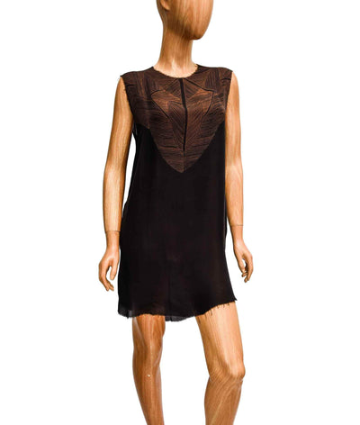 Raquel Allegra Clothing XS | US 0 Open Back Silk Mini Dress