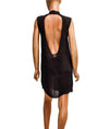 Raquel Allegra Clothing XS | US 0 Open Back Silk Mini Dress