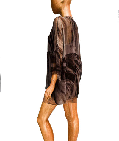 Raquel Allegra Clothing XS | US 0 Silk Tunic Dress with Slip