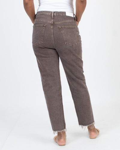 RE/DONE Clothing Medium | US 30 Straight Leg Raw Hem Jeans