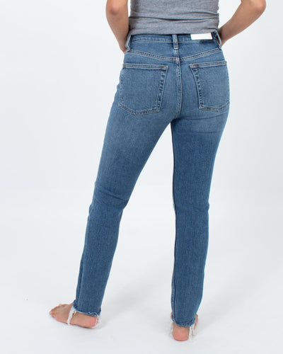 RE/DONE Clothing Small | US 26 "90's High Rise Ankle Crop" Skinny Jeans